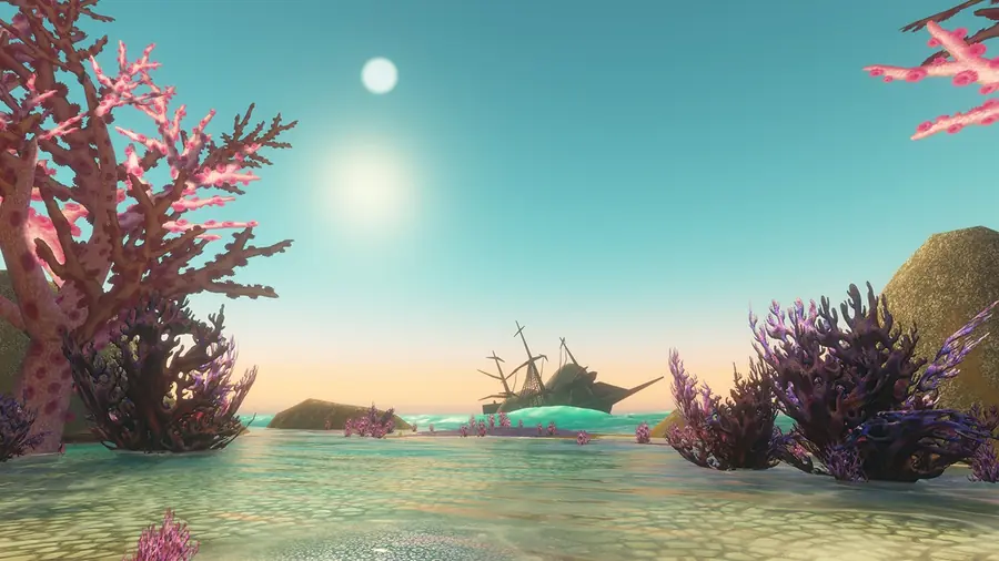 The Drowned City rising from the sea