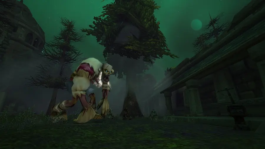 The Ruins of Lordaeron, where the Forsaken work to reclaim their city