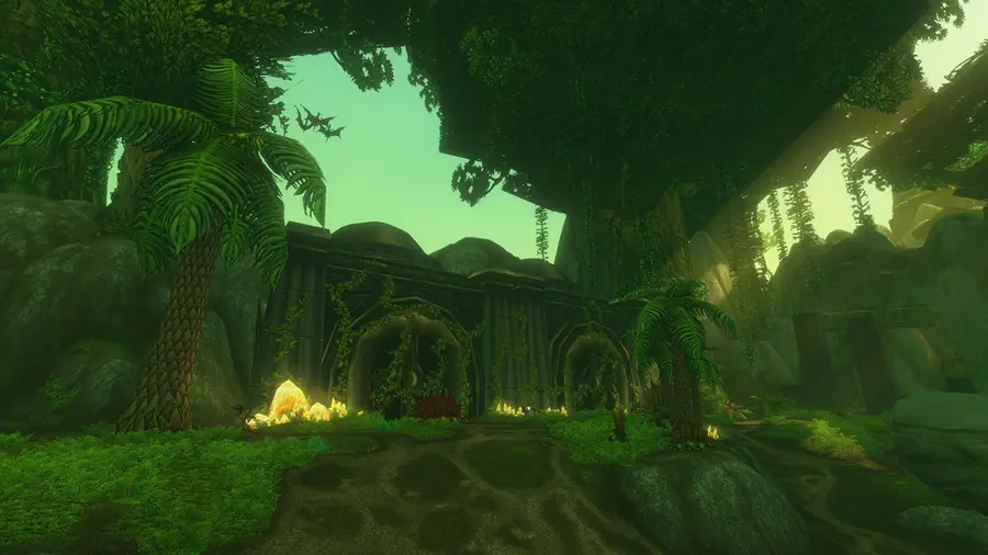 Shaper's Terrace in Un'Goro Crater